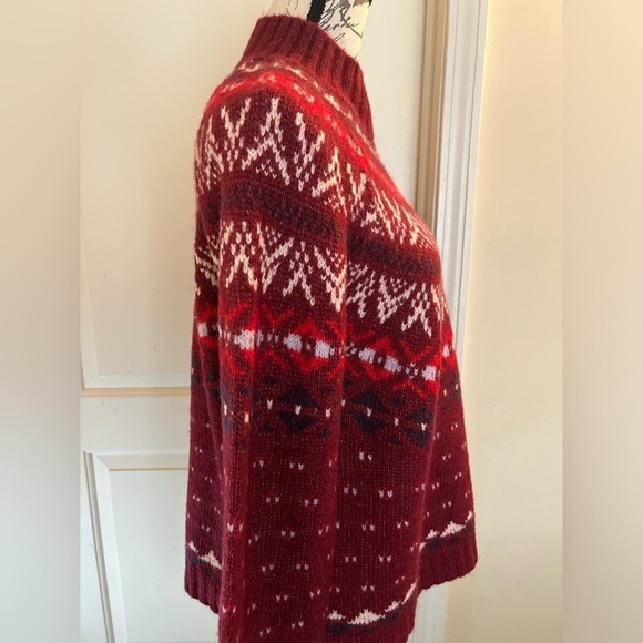 American Eagle Outfitters Fairisle mock neck sweater - Picture 4 of 5